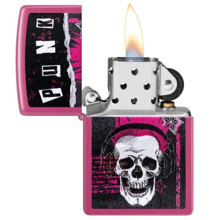 Conception de crâne punk - Briquet