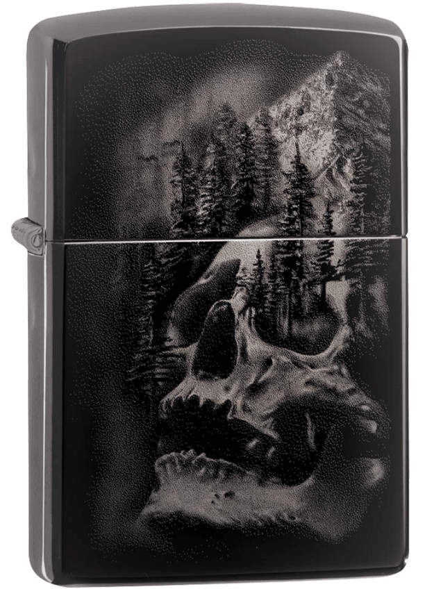 Zippo - Skull Mountain Design - gameon.eu