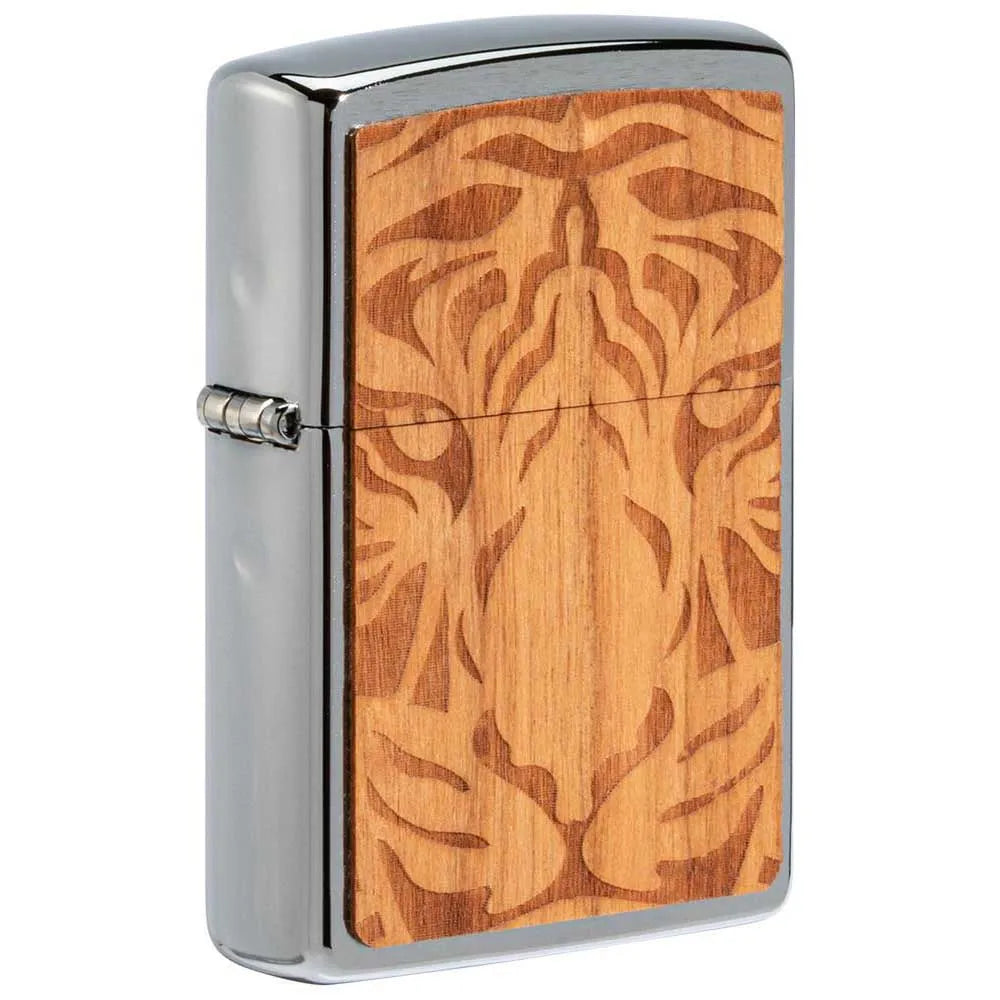 Zippo - WOODCHUCK Cherry Tiger Head - gameon.eu