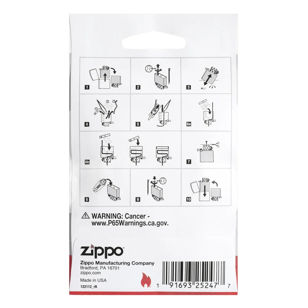 Zippo - Ensemble coton et feutre